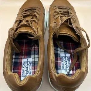 Flag & Anthem | Shoes | Flag And Anthem Brown Leather Lo Top  display picture 1